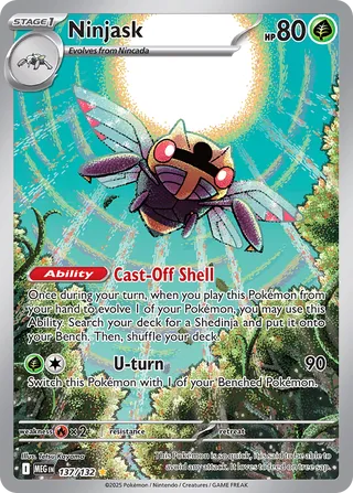 Ninjask (Mega Evolution 137/132)
